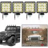 4KS 16 LED HALOGÉNOVÁ PRACOVNÁ LAMPA 48W 12V 24V LED