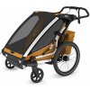 Dětský vozík za kolo Thule Chariot Sport2 double Natural Gold 2024 (THU10201033)