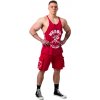 Pánske tielko Nebbia NEBBIA x OLYMPIA Washed Muscle Back Stringer GOLDEN AGE 791 red M