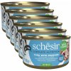 Schesir cat tuniak a morský ostriež v želé 6 x 85 g