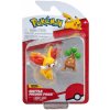 Jazwares Pokémon Battle Figure Fennekin a Bonsly 5cm
