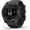 Garmin fenix 7X Pro Sapphire Solar, Carbon Gray DLC Titanium, Black Band 010-02778-11