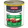Animonda GranCarno Adult s jelením mäsom a jablkami 800g
