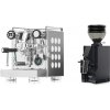 Rocket Espresso Appartamento, white + Eureka Mignon Zero 55s, BL black