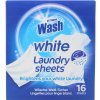 At Home Wash Laundry Sheets White 16 ks