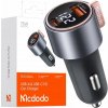 Mcdodo 75W Nabíjačka do auta 1*USB-A 1*USB-C