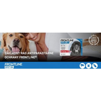 Frontline Spot-On Dog XL 40-60 kg 3 x 4,02 ml