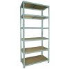 Meets-ecommerce UG Kovový regál 155x130x60, 4-6 políc Farba: Pozink, Počet polic: 6 políc