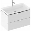Ravak Comfort skrinka 80x46x50 cm závesná kúpeľňová skrinka pod umývadlo biela X000001819