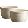 Ramekin LE N°10, sada 2 ks, krémová, hlinená, Emile Henry