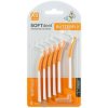 Medzizubné kefky SOFTdent Butterfly XS 0,4 mm zahnuté, oranžové 1x6 ks