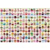 EUROGRAPHICS Puzzle Farebné tortičky (Cupcakes) 2000 dielikov (8220-0629)