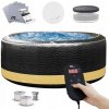 MSpa Exotic Nafukovací bazén s hydromasážou guľatý pre 4 osoby 700 l