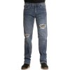 nohavice jeans AFFLICTION COOPER DEVIN modrá 32