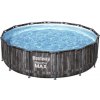 Bestway Bazén Bestway® Steel Pro MAX, 5614Z, filter, pumpa, rebrík, plachta, 4.27m x 1.07m
