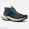 Salewa Pedroc 2 MID PTX topánky, pond/black out UK 9.5