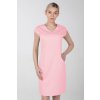 Dámske zdravotnícke šaty s elastanom M-373X, svetlo ružová (Zdravotnícke oblečenie)