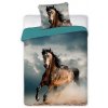 Javoli Posteľná bielizeň 140 x 200 cm / 70 x 90 cm bavlna - kôň v búrke