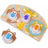 Melissa & Doug Jumbo drevené puzzle s úchytkou Zvieratká safari