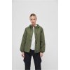 Brandit Women's summer windbreaker with front zipper olive