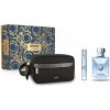 Versace Pour Homme sada EDT 100 ml + EDT 10 ml + kozmetická taška