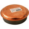 Viečko Antikoro 118 mm, Cu, dymové na komín, komínová záslepka na dymovod, zátka