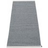 Pappelina Koberec MONO Granit/Grey – sivý, veľkosť koberca 70 x 200 cm