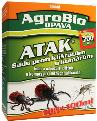 AgroBio Atak Sada proti klíšťatům a komárům 100 + 100 ml od 14,86 € -  Heureka.sk