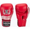 Boxerské rukavice Top King Muay Thai Power Snake red/silver