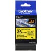 Brother TZESL661 páska bezpečnostné Farba pásky: žltá Farba písma: čierna 36 mm 8 m