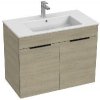 Jika Cube - Skrinka s umývadlom 80x43x61 cm, jaseň H4537521765141