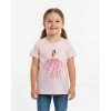 Dievčenské tričko princezná ružové Veľkosť: 98/104
