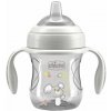 CHICCO Hrnček Transition učiaci s držadlami grey, 4m+