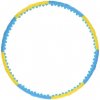 Hula-hop obruč 110 cm HMS HHP022 - žlto-modrá