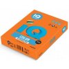Farebný papier IQ color oranžový OR43, A4 160g