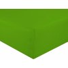 Posteľná plachta jersey zelená kiwi TiaHome - 200x220cm
