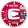 EXTOL 8803001 - Kotúč rezný diamantový segmentový, o125mm, kameň/kov/drevo