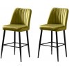 Súprava barových stoličiek Vento Green, 2 ks, 2 ks