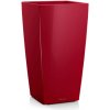 Kvetináč Lechuza Cubico 30/56 cervena