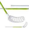 Salming Quest2 Mid Mini stick 35 White/Green detská florbalka - 60 (71) cm, Levá ruka dole