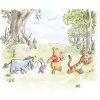 Komar Vliesová fototapeta Disney Winnie Pooh Walk Together 300 x 250 cm