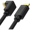 Unitek HDMI 3.0m uhlový 90° Y-C1002