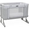 CHICCO Postieľka Next2Me Forever - Ash Grey 121x74x108 sivá