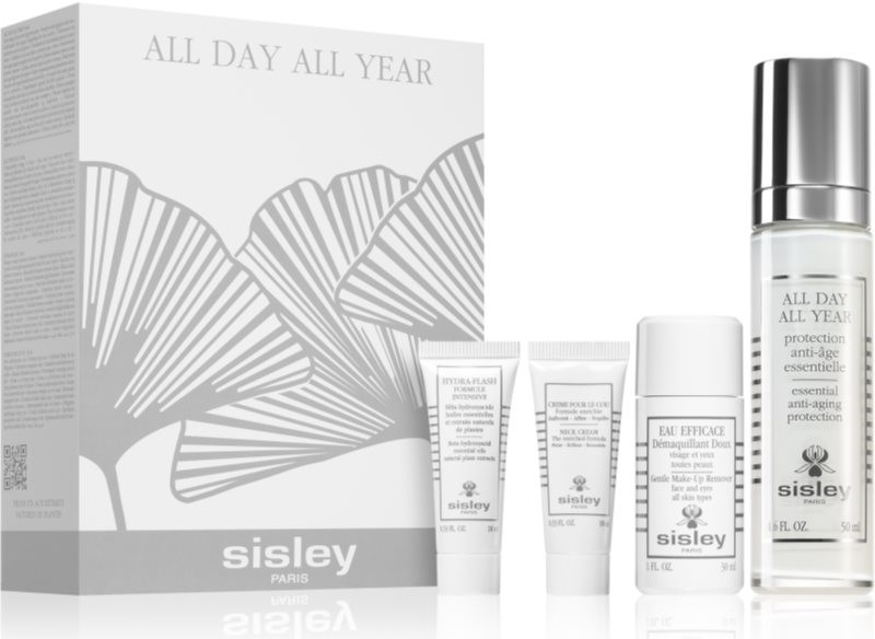 Sisley Výhodná sada All Day All Year protivráskový denný krém 50 ml + Eau Efficace jemná micelárna voda na tvár a očné okolie 30 ml + Hydra-Flash intenzívna hydratačná maska 10 ml +