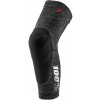 Chrániče kolien 100% Teratec Knee Guards heather grey/black XL - Odosielame do 24 hodín