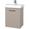 Dreja Kúpeľňová skriňa DOOR SZD 50 - N07 Stone / Úchytka T06 / N07 Stone / Levé