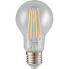 LED žiarovka filament E27 A60 7W 806lm 2700K, číra, 2 ks