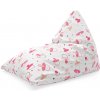 Sablio Sedací vak Ružové cumlíky: 150x80 cm