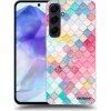 Picasee silikónový prehľadný obal pre Samsung Galaxy A55 5G A556B - Farebná strecha