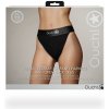 Ouch! Intímny pás s vibráciou otvorený zadok nastaviteľné popruhy